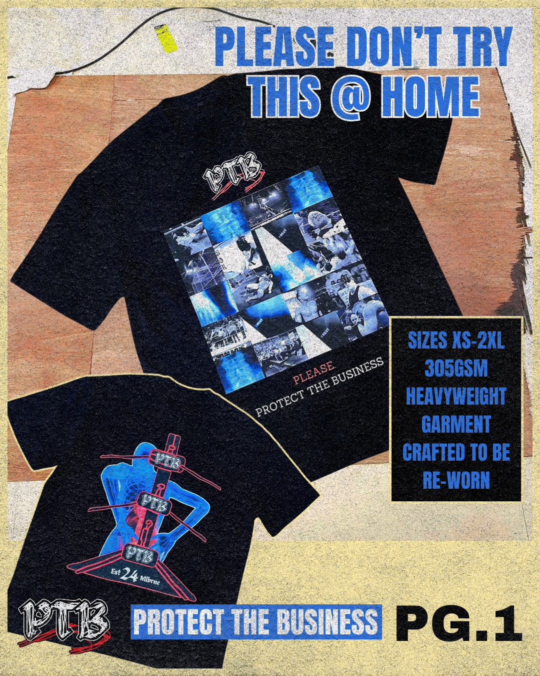 'Please Don't Try This At Home' Tee